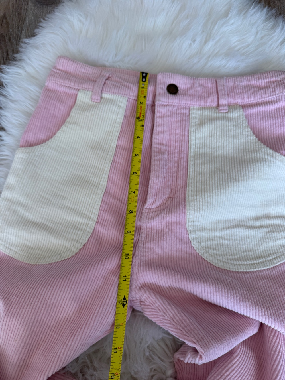HAMMIES corduroy pink pants - Picture 2 of 8